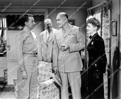 crp-12936 1945 Charles Coburn, Irene Dunne, Alexander Knox, Charles Evans film Over 21 crp-12936