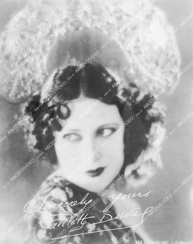 crp-12993 1920's silent film star Paulette Duval portrait crp-12993