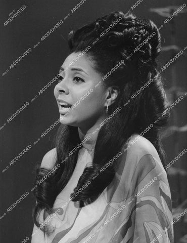 crp-13190 1960's music singer beautiful Leslie Uggams TV The Jerry Lewis Show crp-13190