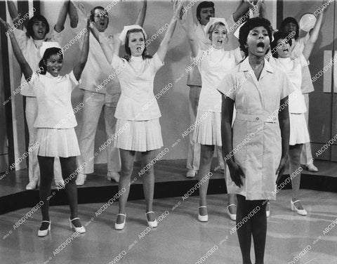 crp-13220 1970's Leslie Uggams w nurses in musical comedy number unknown TV crp-13220