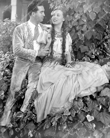 crp-13231 1946 James gregory, Betty Ramirez live theatrical play Bells of San Gabriel at Mission Bowl San gabriel Calif crp-13231