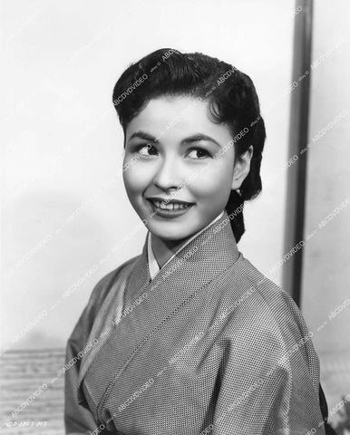 crp-13341 1955 beautiful Japanese actress Mitsuko Kimura portrait film Three Stripes in the Sun crp-13341