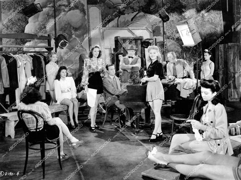 crp-13363 1950 Ramsay Ames, Joan Davis, Leslie Brooks, Jinx Falkenburg, Ann Savage film Two Senoritas from Chicago crp-13363