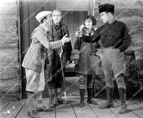 crp-13442 1924 Leo White, Clark Comstock, Edith Johnson, William Duncan silent film Wolves of the North crp-13442