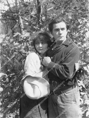 crp-13450 1914 Cleo Madison, George Larkin silent serial film The Trey o' Hearts crp-13450