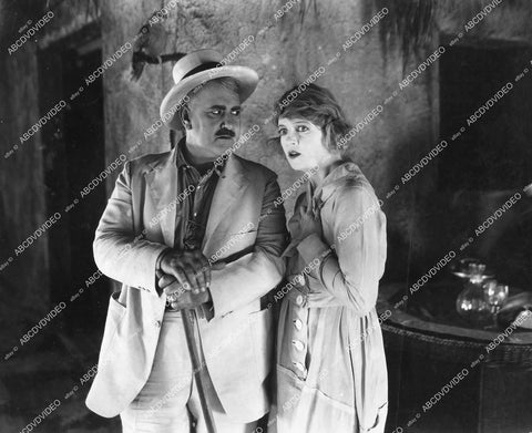 crp-13504 1921 Eileen Sedgwick, Barney Furey silent serial film Terror Trail crp-13504