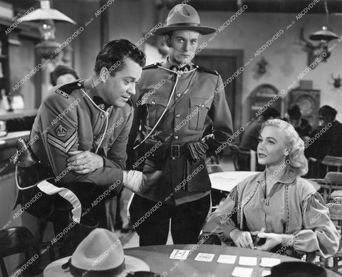 crp-13517 1953 Kirby Grant, William Phipps, Marian Carr RCMP film Northern Patrol crp-13517