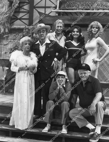 crp-01362 1979 Bob Denver, Dawn Wells, Alan Hale Jr,Natalie Schafer,Jim Backus,Judith Baldwin TVM Castaways on Gilligan's Island crp-01362