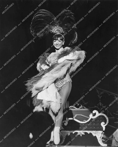 crp-13650 1950's sexy ice skater Maryvonne Huet Las Vegas Aladdin Hotel show Nudes on Ice crp-13650