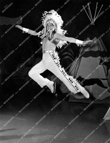 crp-13661 1939 ice skaters Roy Shipstad American Indian routine film Ice Follies of 1939 crp-13661