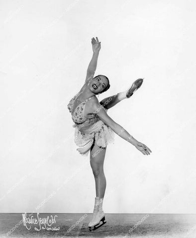 crp-13684 1955 beautiful ice skater Margie Lee crp-13684
