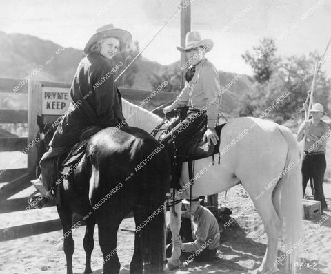 crp-13733 1937 Noel Francis, Buck Jones film Sudden Bill Dorn crp-13733