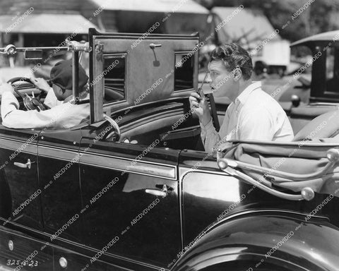 crp-13762 1927 Ralph Forbes does makeup check in vintage automobile limo convertible crp-13762