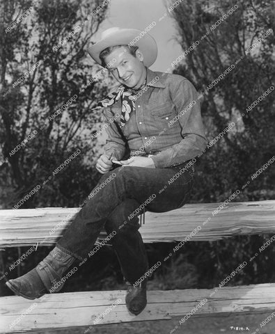 crp-13802 1949 cowboy star Rex Allen portrait crp-13802