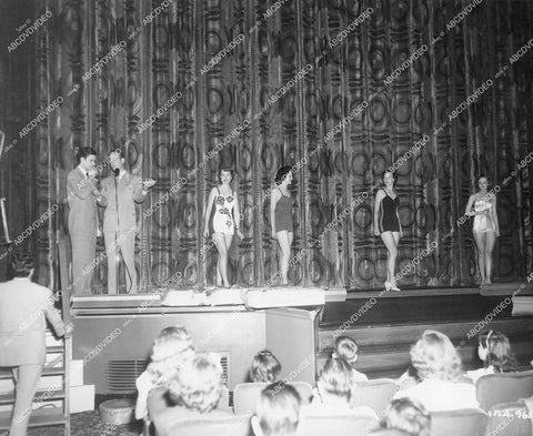 crp-13816 1950's Rex Allen does Washington D.C. & suburbs tour judges local beauty contest crp-13816