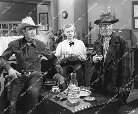 crp-13819 1950 Allan Lane, Kay Christopher, Eddy Waller film Code of the Silver Sage crp-13819