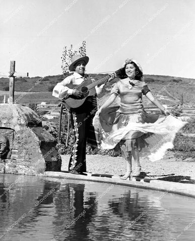 crp-13839 1941 historic Santa Barbara Calif descendants Juan & Rosita Cota restores Mission La Purisima Concepcion at Lompoc crp-13839