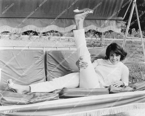 crp-13958 1969 beautiful Senta Berger on sun lounge film De Sade crp-13958