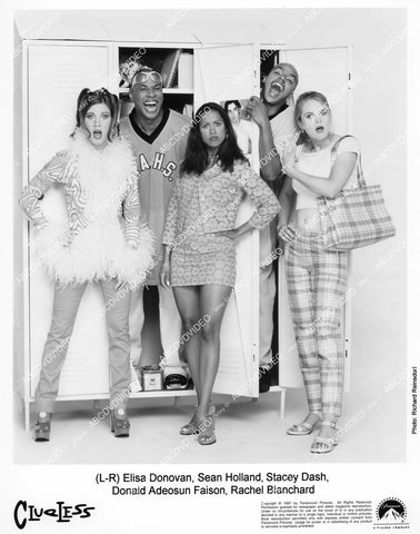 crp-01401 1997 Elisa Donovan, Rachel Blanchard, Stacey Dash, Donald Adeosun Faison, Sean Holland TV Clueless crp-01401