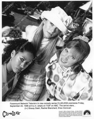 crp-01405 1997 Elisa Donovan, Rachel Blanchard, Stacey Dash TV Clueless crp-01405