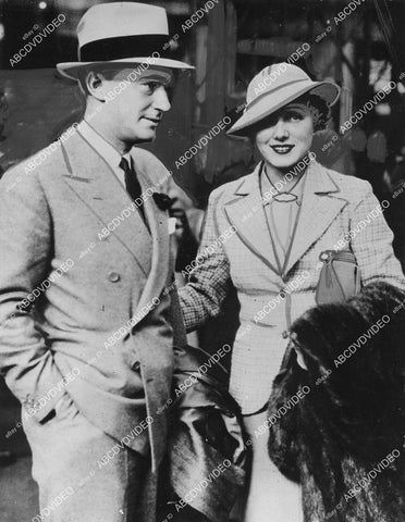 crp-14082 1936 news photo Leila Hyams and husband Phil Berg crp-14082