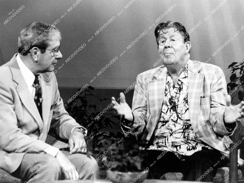 crp-14183 1970's Frank Blair interviews Rudy Vallee TV Over Easy crp-14183
