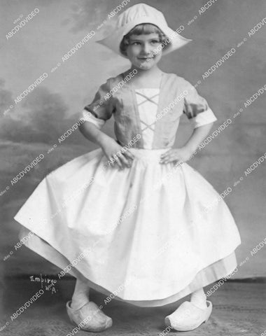 crp-14186 1921 child star dancer Frances Barto The Klever Kindergraph Kiddies Story of the Wooden Shoe crp-14186