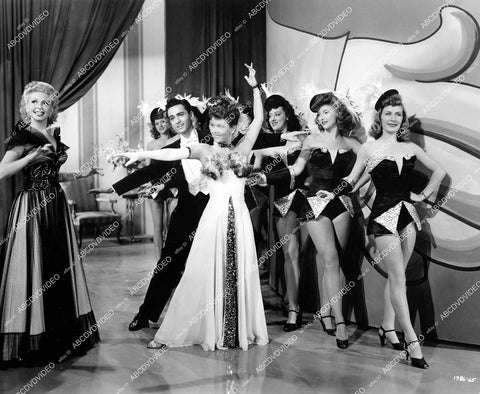 crp-14297 1945 pretty chorus girl dancer Grace McDonald film See My Lawyer crp-14297