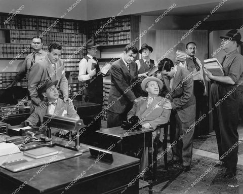 crp-14312 1945 Ole Olsen, Chic Johnson, Alan Curtis, Noah Beery Jr film See My Lawyer crp-14312