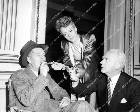 crp-14397 1946 director Alfred E Green, Evelyn Keyes, William Demarest on set film The Jolson Story crp-14397