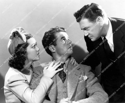 crp-14649 1937 Elisha Cook Jr, Ann Rutherford, Richard Dix film The Devil Is Driving crp-14649