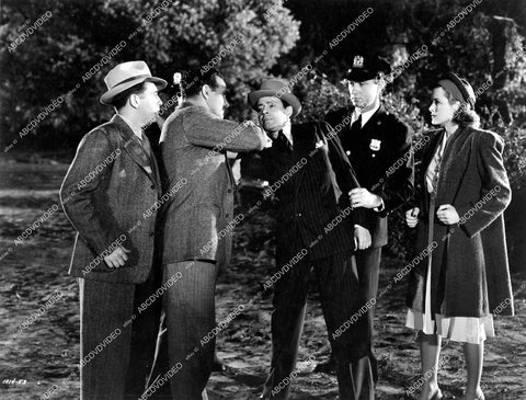 crp-14785 1939 Preston Foster, Irene Hervey, Chick Chandler film Missing Evidence crp-14785