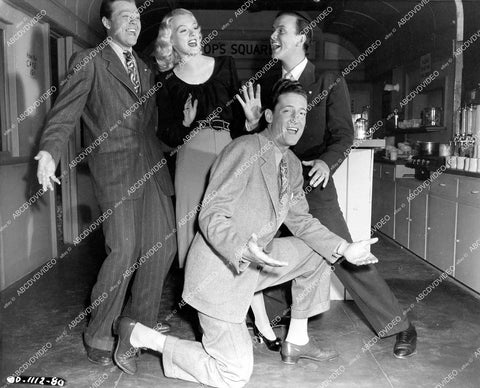 crp-14878 1946 Jimmy Lloyd, Leslie Brooks, Bob Haymes, Jack Williams film It's Great to Be Young crp-14878