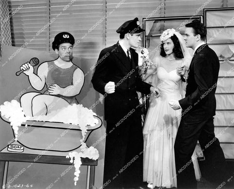 crp-15013 1944 Lewis Wilson, Arthur Lake, Jane Lawrence, Bob Haymes film Sailor's Holiday crp-15013