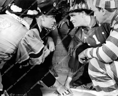 crp-15016 1944 Lewis Wilson, Edmund MacDonald and actors shooting dice film Sailor's Holiday crp-15016