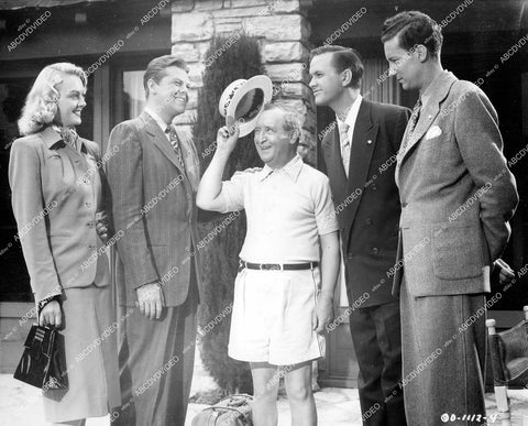 crp-15119 1946 Leslie Brooks, Jimmy Lloyd, Frank Orth, Bob Haymes, Jack Williams film It's Great to Be Young crp-15119