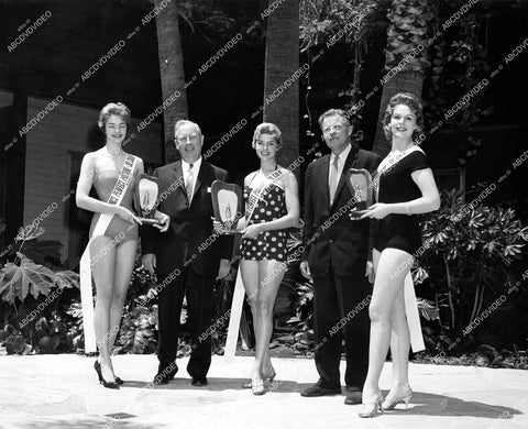 crp-15310 1940's great legs in swimsuits Miss Posture Perfect of So Cal Mitzi Walker, Sandi Jenkins, Penny LaCombe & Ernest E Debs, Patrick Lackey crp-15310