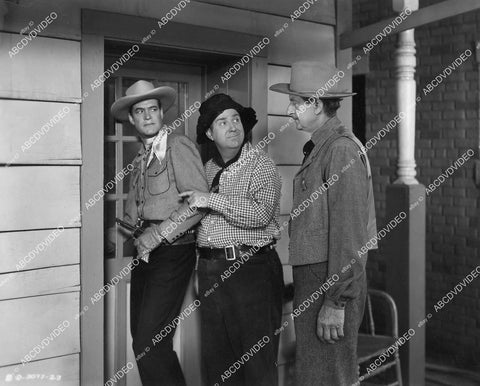 crp-01540 1950 Charles Starrett, Smiley Burnette, Stanley Andrews film Across the Badlands crp-01540