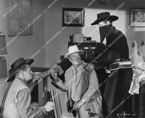 crp-01542 1947 Jack Ingram, Charles Wilson, Charles Starrett film Blazing Across the Pecos crp-01542