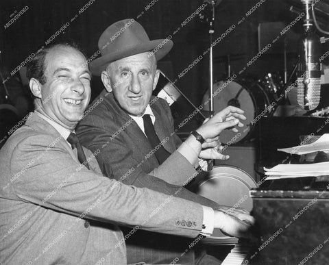 crp-15459 1944 Victor Borge, Jimmy Durante for AFRS Armed Forces Radio Service crp-15459
