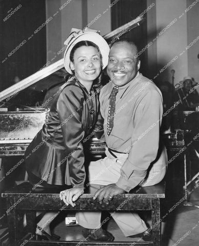 crp-15505 1944 Lena Horne, Count Basie for AFRS Armed Forces Radio Service crp-15505