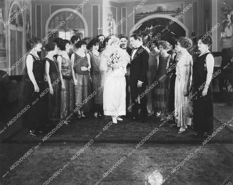 crp-15610 circa 1920 (file says "Naomi Fielding") bunch of ladies at party unknown silent film crp-15610