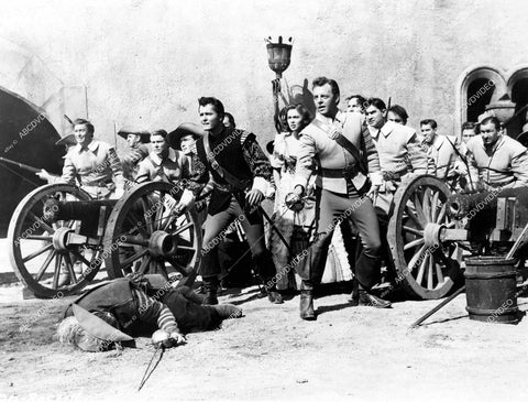 crp-15660 1953 John Derek, Barbara Rush, Carla Balenda, Whitfield Connor film Prince of Pirates crp-15660
