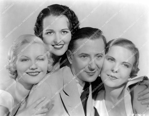 crp-15971 1934 Lou Holtz, Diane Hunter, Irene Colman, Virginia Edwards short subject film Lessons in Love aka School for Romance crp-15971