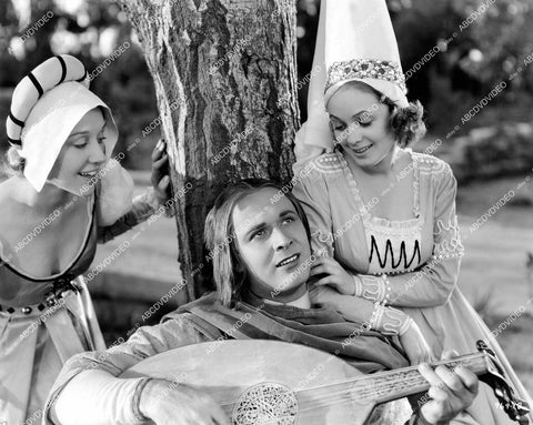 crp-16031 1936 actors in various scenes MGM short subject film Make Up Magic (no IMDB listing) crp-16031