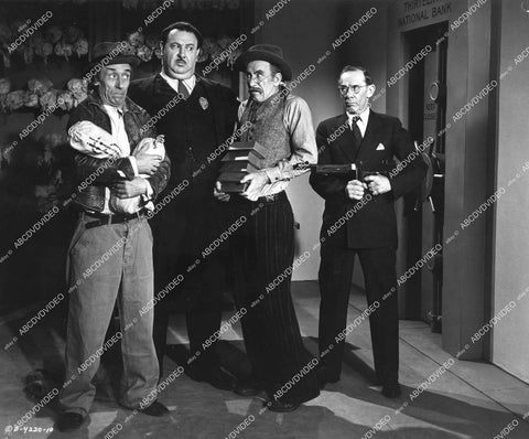 crp-16119 1945 Andy Clyde, Charley Rogers, Jack Tiny Lipson, Al Thompson short subject film A Miner Affair crp-16119