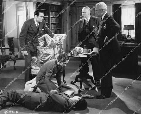 crp-16134 1935 Charles Wilson, Samuel S Hinds, Alden Chase, Geneva Mitchell film Behind the Evidence crp-16134