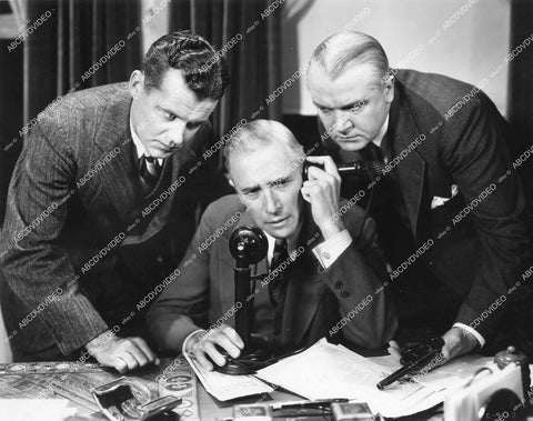 crp-16140 1935 Charles Wilson, Samuel S Hinds, Don Gifford film Behind the Evidence crp-16140