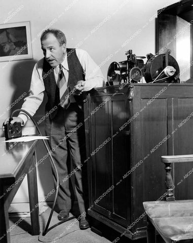 crp-16172 1941 Carey Wilson & secretary Doris Comer writing short subject film More About Nostradamus crp-16172