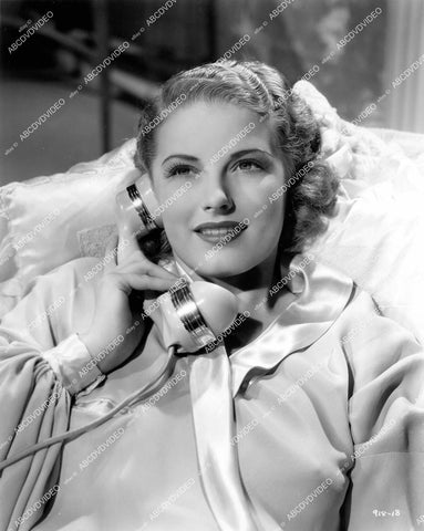 crp-16201 1936 pretty Jean Chatburn on telephone short subject film New Shoes crp-16201
